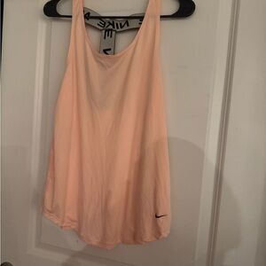 Nike Women's Light Coral Tank Top Size M
